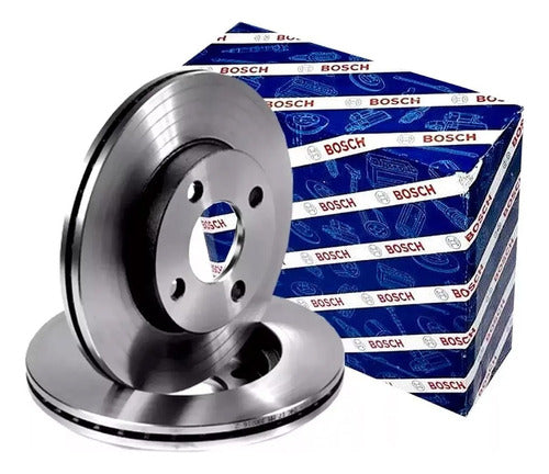 Bosch Brake Discs for Ford Ka Fiesta V Focus Up to 2008 1