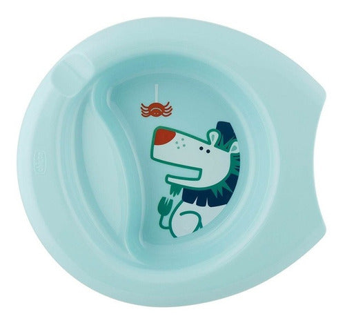 Chicco Easy Feeding Plate 6m+ Mix Green/Pink/Blue 160014 1