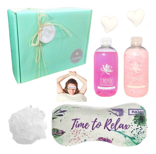 Aroma Relax Spa Roses Gift Set Zen N32 Relax - Aroma Relax Gift Caja Regalo Spa Rosas Kit Set Zen N32 Relax