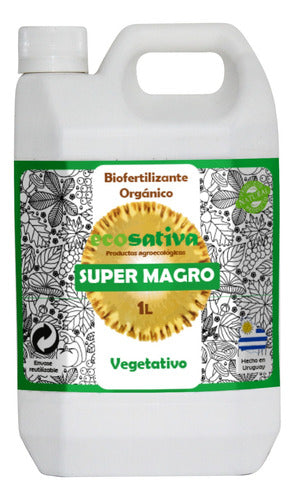 Ecosativa Biofertilizante Completo Super Magro 1L 0