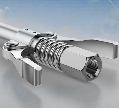 Comando Bico Para Graxeira Acoplador Pistola De Graxa 4