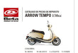 Goma Tope Caballete Beta Tempo 150 Cc 3