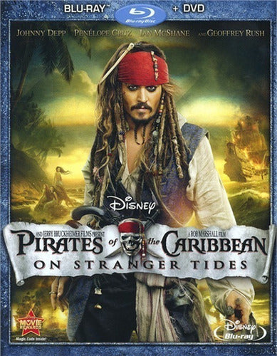 Blu-ray + Dvd Pirates Of The Caribbean Piratas Del Caribe 4 0