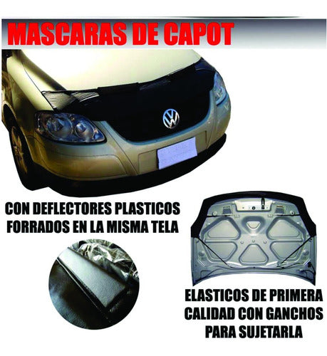 Mascara De Capot Peugeot 205 En Ecocuero 2