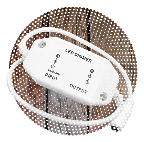 LEDCBA Dimmer Led Mono Cromatico 12V 24V Function On Off 2 Amperes 4