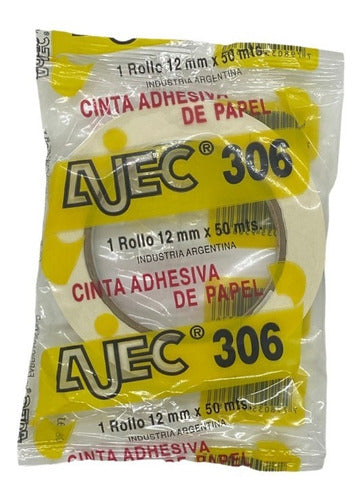 Ajec Cinta De Papel Enmascarar 12x50 Mts X1 Unid 0