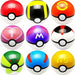 Poke Premium Pokémon Cards Set X2 + 7 Cm Real Size Pokéball 1