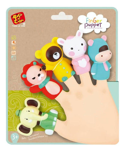 Funny Land Finger Puppets Animal Friends - Perfect for Bathtime Fun! 3