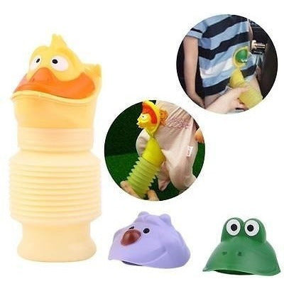 QY Portable Travel Urinal Cartoon Car WC Pee Training 1