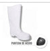 OMBUM HIGH SHAFT WHITE BOOT WITH STEEL TOE REFRIGERATOR SIZE 38 2
