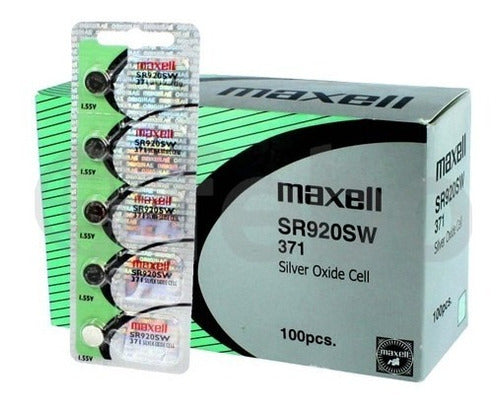 Maxell Button Battery SR920 SW 370 371 1.55V 5