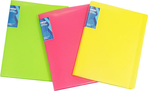 Carpeta A4 Con 40 Folios Verde - Mosca 0