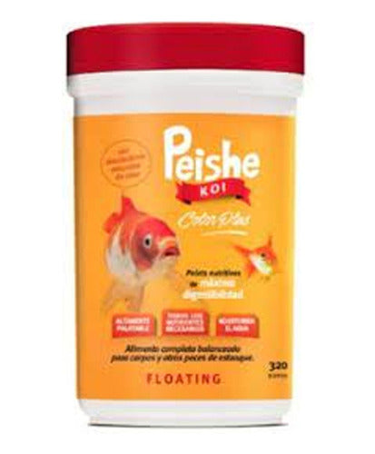 Peishe Koi Color Plus 320g - For Pond Fish 0