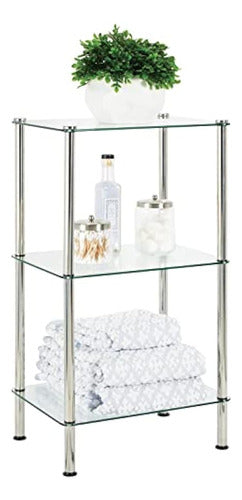 MDesign - 3-Tier Glass Storage Shelf 0