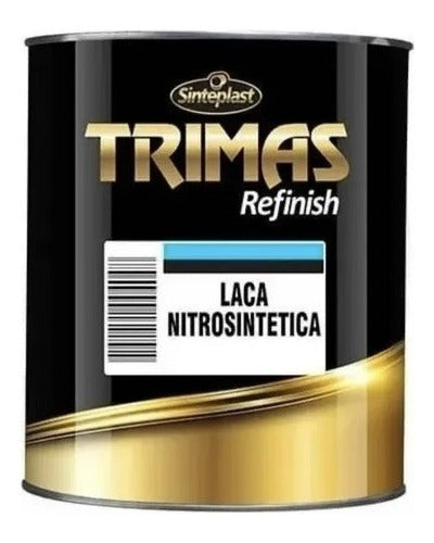 Glossy Black Nitro Lacquer 1 Liter for Wood/Auto Trimas 0