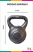 Tourmalhyn Kettlebell Weight Set Combo 10-8-6kg Fitness 1