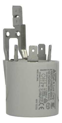 Capacitor for Longvie Washing Machine Model LS18012C 6