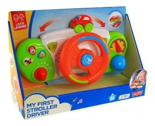 Little Learner Mi Primer Volante Musical Carrera Sonido Y Luz 4528t 0