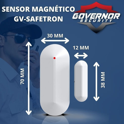 Governor Wireless Magnetic Sensor for Alarms 2