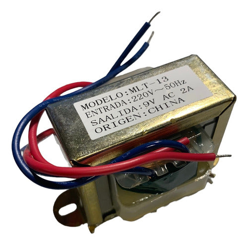 Transformador 9v 2000ma - Trafo 9v 2000ma - 9v 2a 0