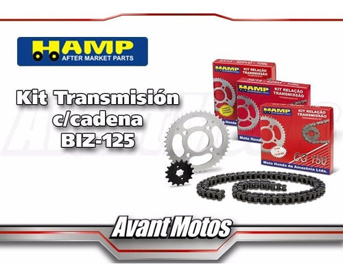 Hamp Kit Transmision Biz 125 Honda with Chain Avant Motos 2