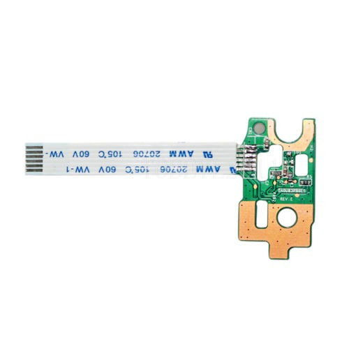 Potencia Placa De Botón Con Cable Para Hp Pavilion 15-n210dx 0