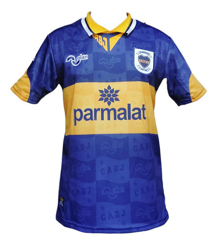 Retro Boca Juniors Parmalat Maradona 10 Shirt 0