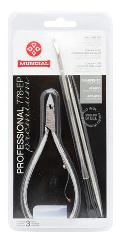 Mundial Personal Care Nail Clipper Set + Extras 778ep 0