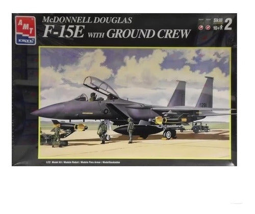 AMT F-15 E Eagle With Ground Crew 1:72 0