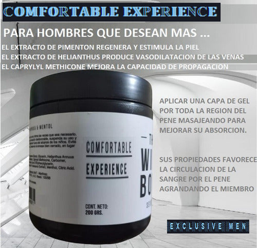 Gel Crema Intimo Masculino Elongador Desarrollador 1