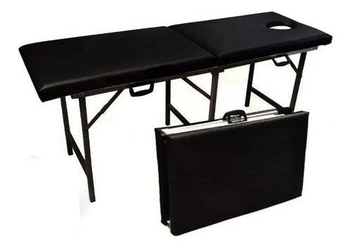Foldable Massage Table 60x75x180 cm 4