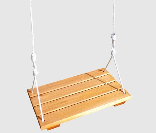 Wood_garden_experience Children's Hammock with Rope 0