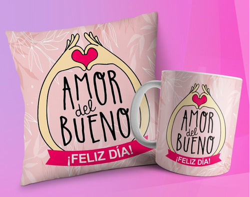 Imprimi Kits Plantillas Sublimar Tazas Y Almohadones Amor San Valentín #3 2