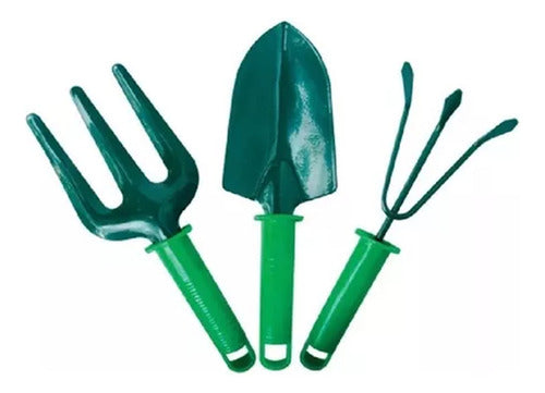 Exahome Garden Gardening Set X 3 Pcs Shovel Rake Remover 0