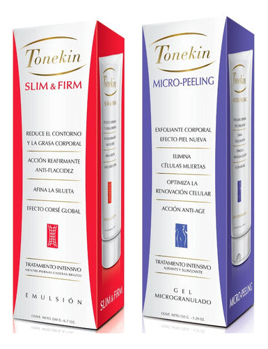 Tonekin Emulsion Combo Micro Peeling + Slim & Firm 1