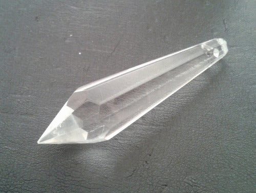 Faceted Crystal Pendulum 5.5 cm. Decoration. Handcrafted - Set of 50 1