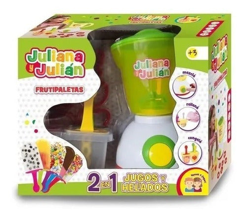 Juliana Frutipaletas 2 En 1 Jugos Helados Licuadora 0