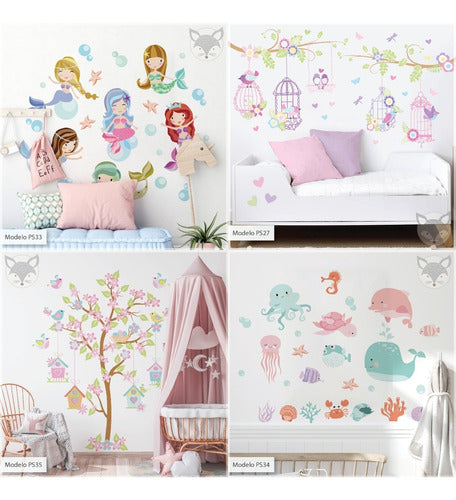 Little Dreamer Deco – Kids' Decorative Wall Stickers Model 41al50 Size A 5