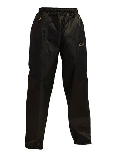 Aural Pantalon Overpant Reversible Repelente Al Agua Lluvia Moto 0