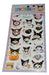 MIC Glitter Kuromi My Melody Cushioned Stickers - Sanrio 0