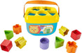 Brinquedo Infantil Balde Primeiros Blocos Fisherprice Fgp10 0