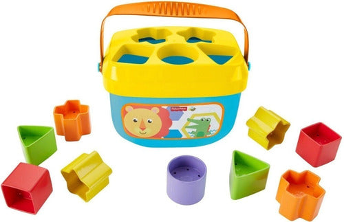 Brinquedo Infantil Balde Primeiros Blocos Fisherprice Fgp10 0