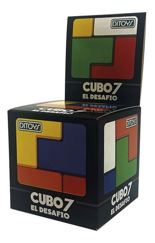 Brain Teaser Puzzle Cube 7 The Original Challenge by Ditoys 2454 0