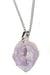 Claudiartesana Amethyst Raw Crystal with Surgical Steel Chain 3