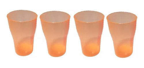 Pack of 10 Neon Matte Fluorescent Disposable Cola Cups 8