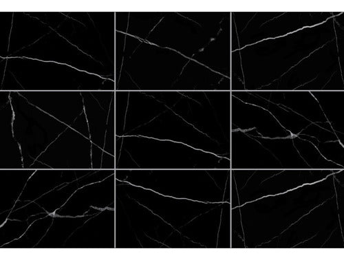 Cortines Marble-Look Ceramic Tile Statuario Negro 30x45 1st Quality 3