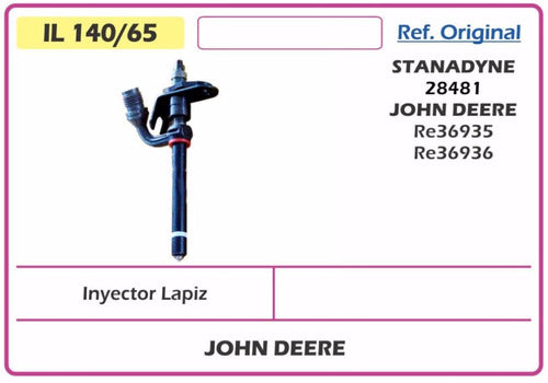 New Injector Pencil - John Deere - 28481 DMB CMD 140/65 2