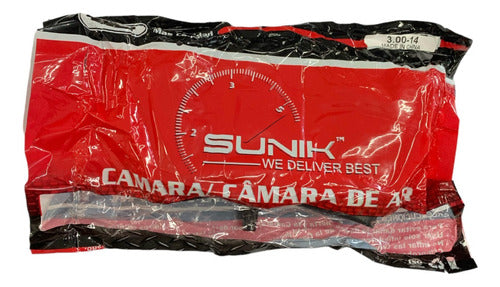 Cámara Para Moto 275/300 X 14 Pico Recto Tr4 Sunik Top R 1