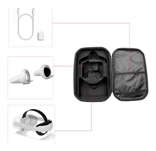 Tecno4U Hard Case for Oculus Quest 2 1