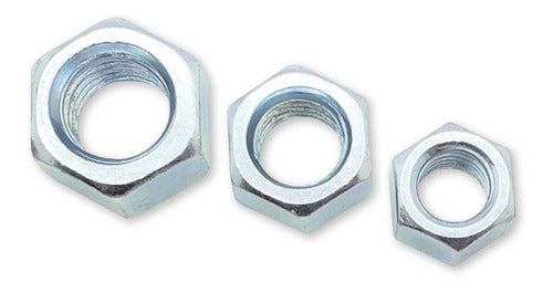 Zinc-Plated Iron Nut 3/16 x 500 pcs. Hardware Supplies 0
